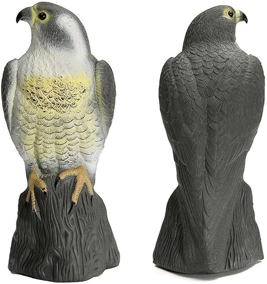 HHH HUNTING plastic bird of prey Bird Scarers For Gardens Pigeon