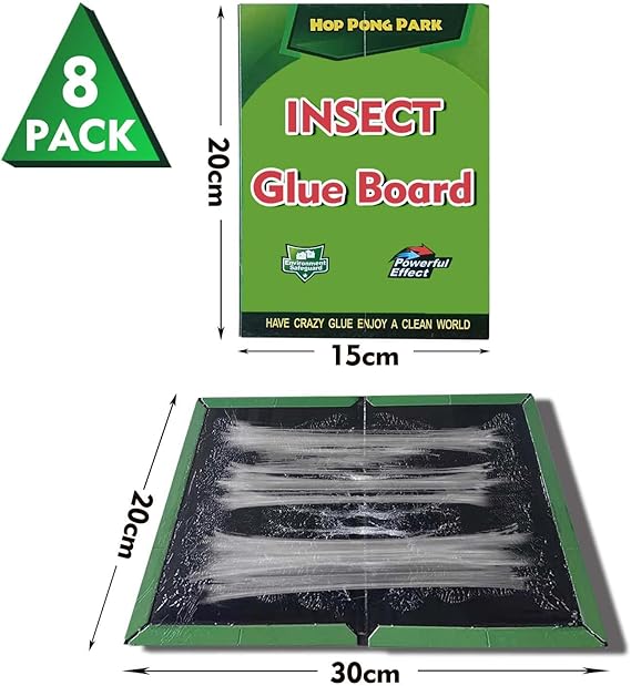 Strong Glue Sticky Trap Pads, Used Indoors/Outdoor