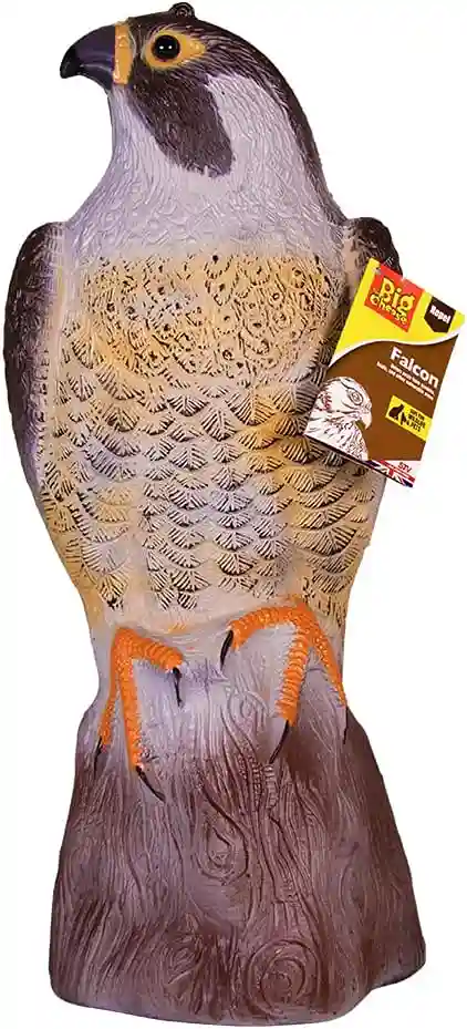 The Big Cheese Standing Falcon Life-like Decoy Deterrent