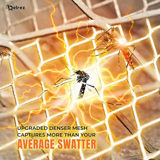 BELREZ Electric Fly Zapper - Electronic ,Pest Control Mosquito and Insect Catcher Racket - Image 4