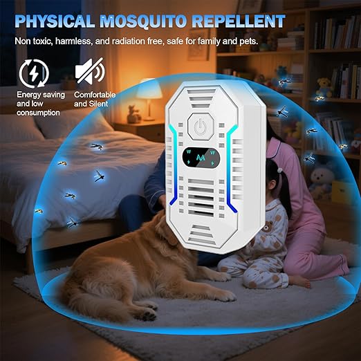 Ultrasonic Pest Repeller , Insect Repellent for Mosquitos, flys, Spiders, Ants, Bugs - Image 4