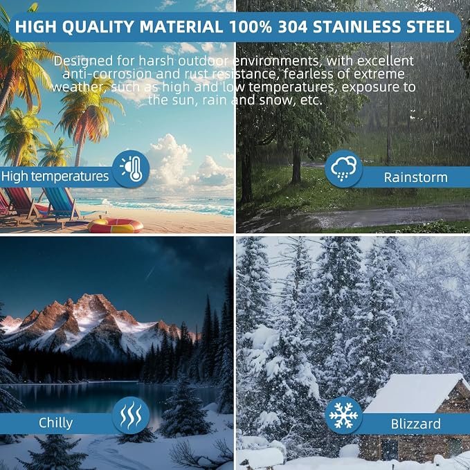 Moyofree Pre-Assembled Stainless Steel Bird Spikes: 2-Meter Coverage for Roofs & Windows - Image 2